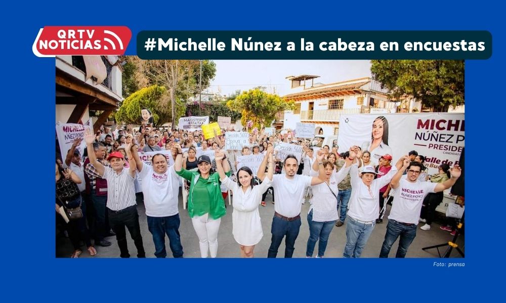 Michelle Núnez a la cabeza en encuestas