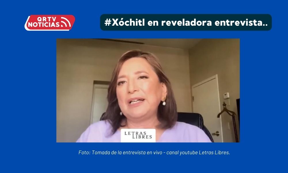 Xóchitl en reveladora entrevista